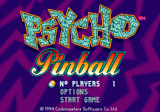 Psycho Pinball screenshot 4 for Sega Mega Drive